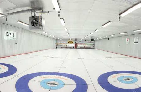 LED lighting for Curling Rinks; Curling Rink LED, LED retrofit curling, curling club LED upgrade,