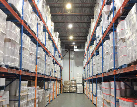 refrigerated warehouse LED high bay lighting