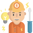 Electrician Icon, Experienced Sports Lighting Installers